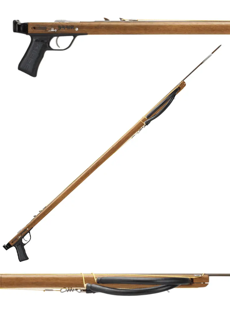 Riffe Euro Travel Speargun with Pre-Installed Powerbands