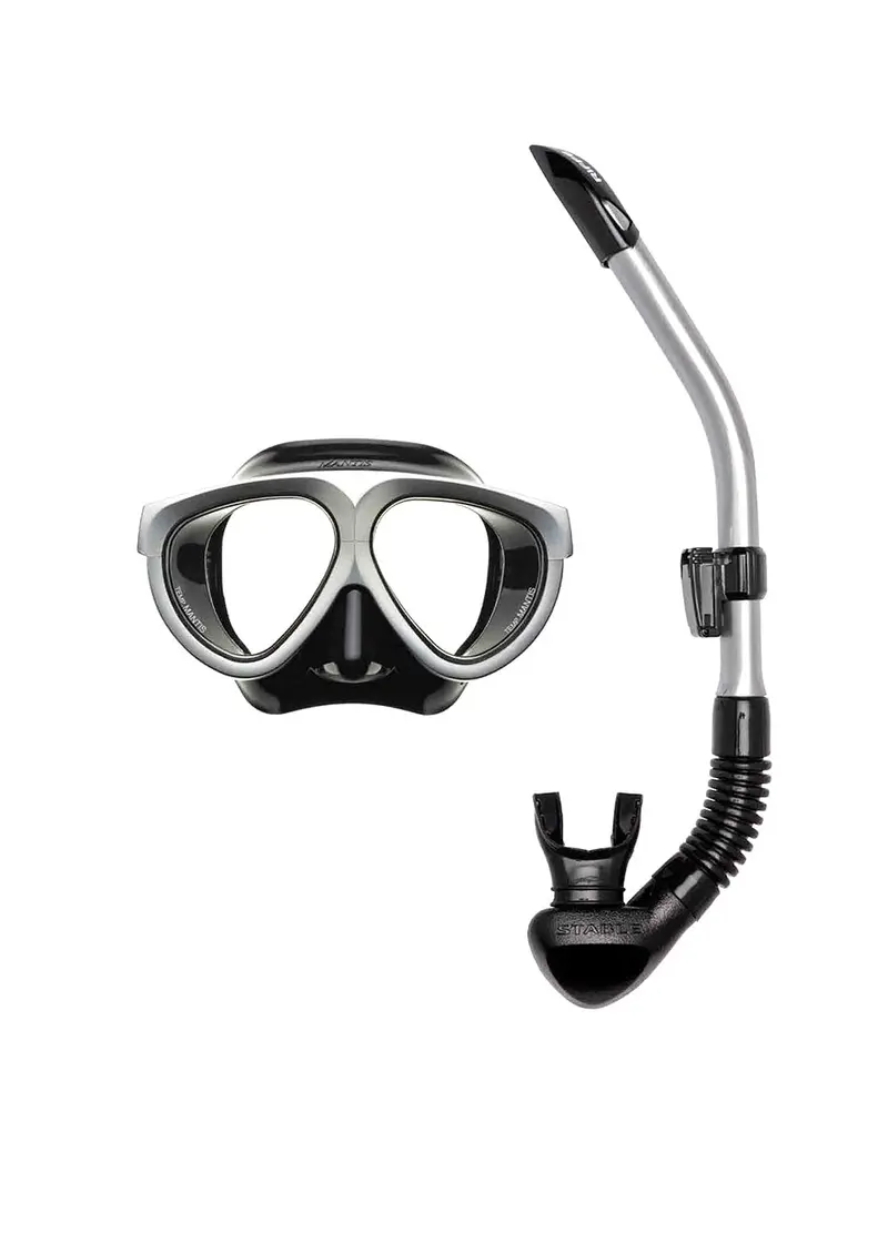 Riffe Mantis Compact Snorkel Mask and Tube Set