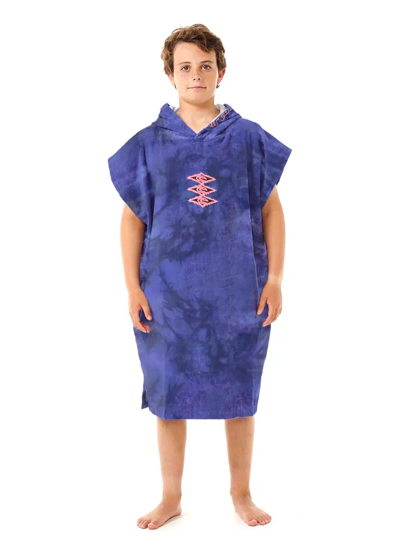 Rip Curl Boys’ Tie-Dye Hooded Beach Towel