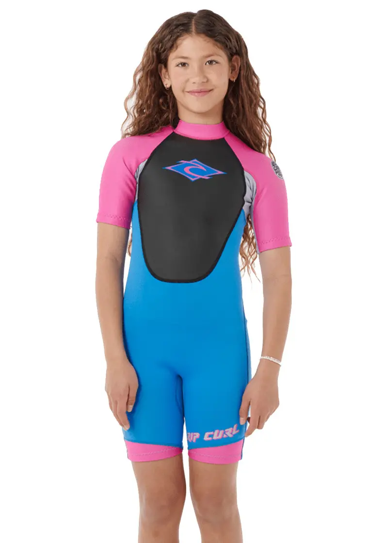 Rip Curl Girls’ Omega 2mm Front-Zip Back-Zip Spring Suit