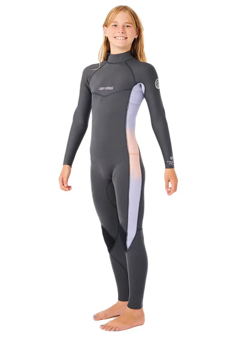 Rip Curl Junior Dawn Patrol 4/3mm Back-Zip Steamer Wetsuit