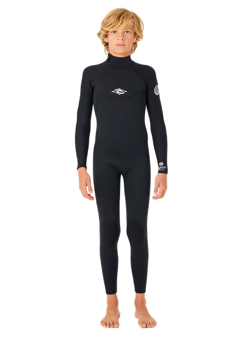 Rip Curl Junior Dawn Patrol 4/3mm Back-Zip Steamer – Youth Fit