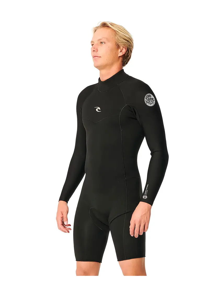 Rip Curl Men’s Dawn Patrol 2mm Back-Zip Long Sleeve Spring Suit