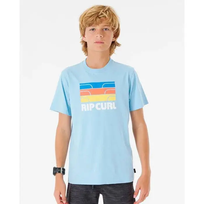 Rip Curl Surf Revival Mumma Boys’ Tee – Navy Blue