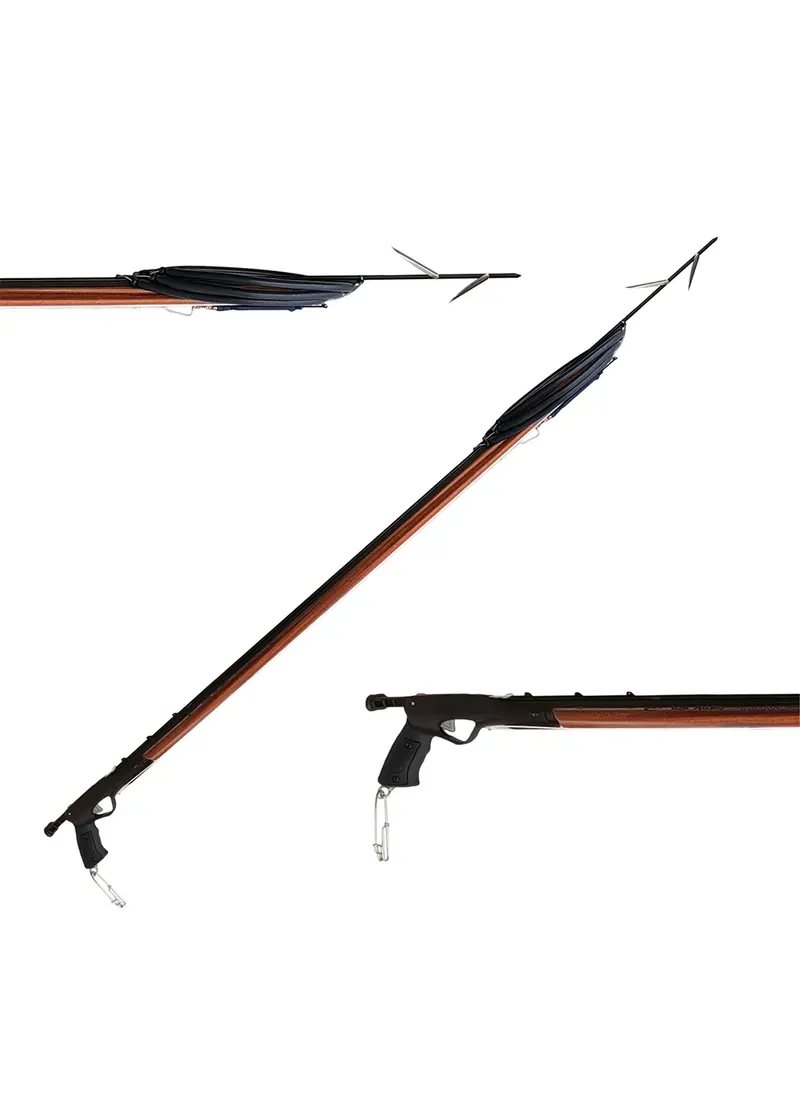 Rob Allen Timberline Havoc 130cm Spear Gun – Triple-Rubber Powered, No-Reel Design