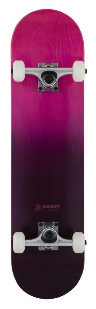 Rocket Skateboards 31″ Double Dip Purple Complete Skateboard (7.75″)