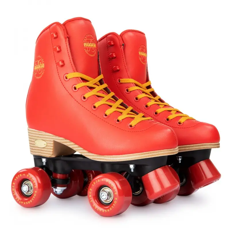 Rookie Classic 78’s Red Quad Skates – Retro-Style Roller Boots for Children