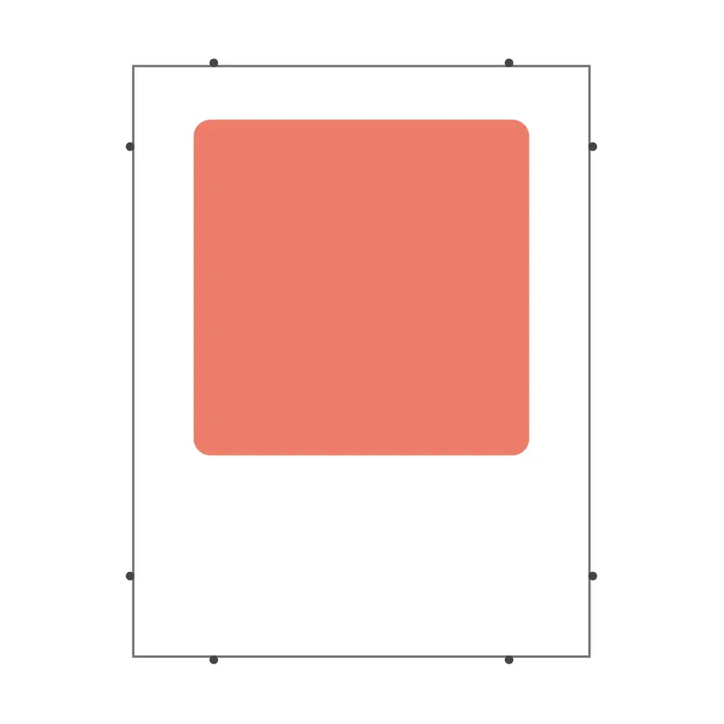 Rounded Square Die – 6.25 Inch – Soft Corner Design – Pinnovation