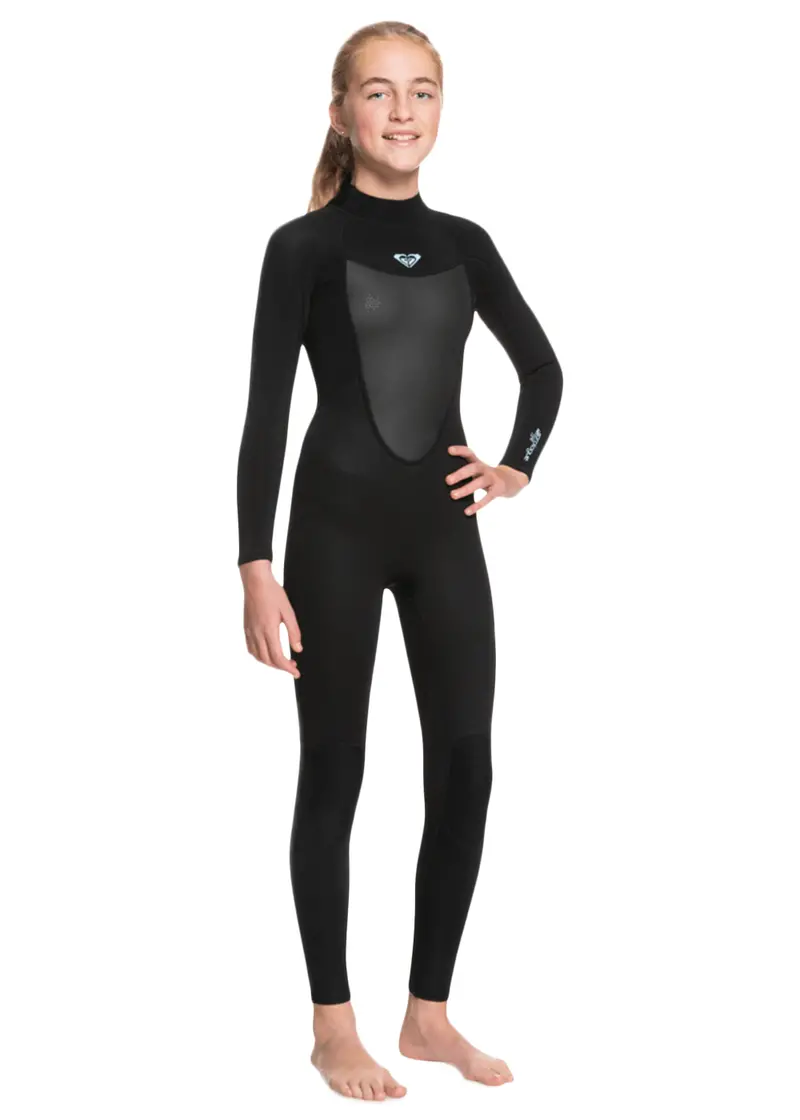 Roxy Girls’ Prologue 3/2mm Back-Zip Full Wetsuit
