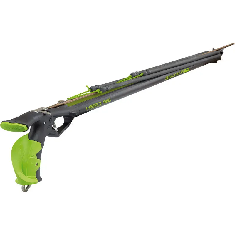 Salvimar Hero Speargun – Green/Black Hybrid Power Spearfishing Tool