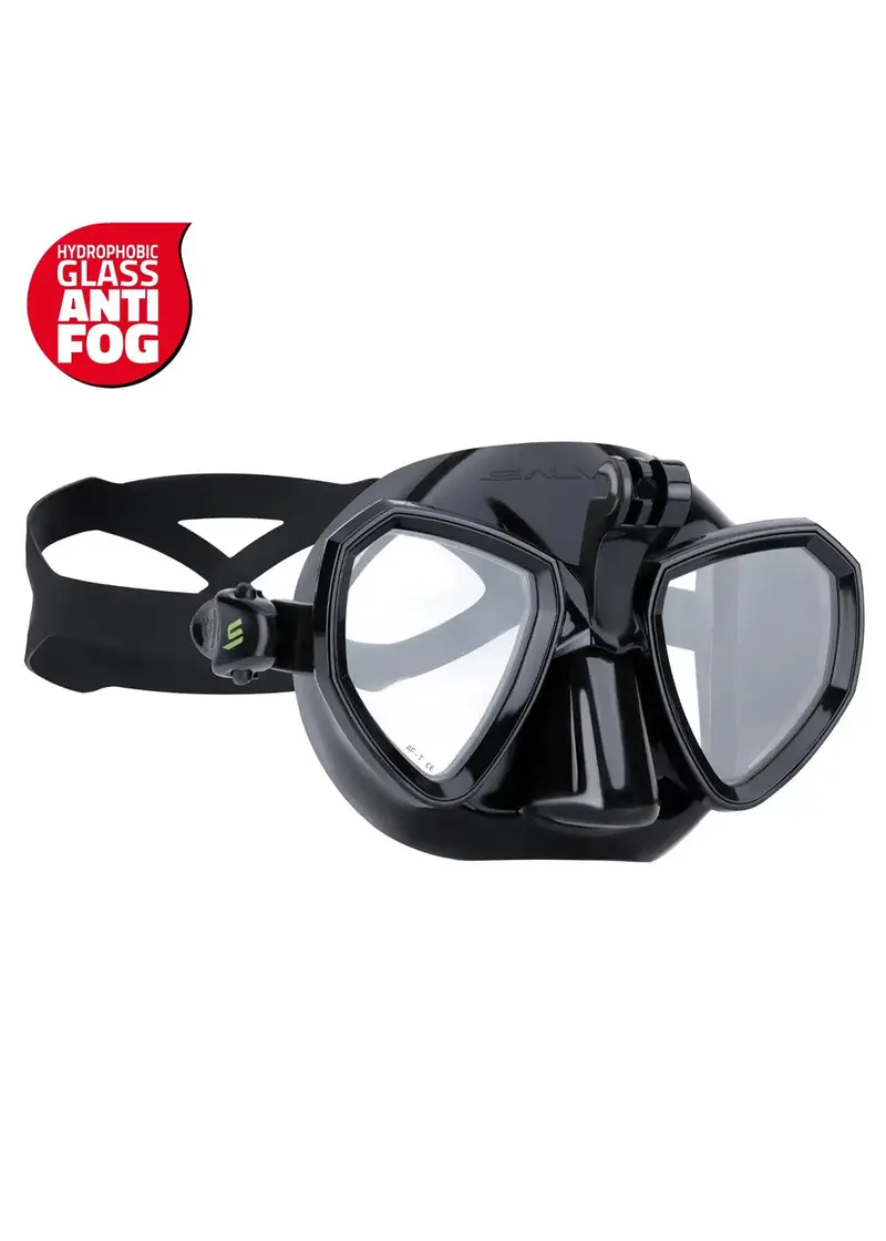 Salvimar Trinity Anti-Fog GoPro-Compatible Snorkel Mask