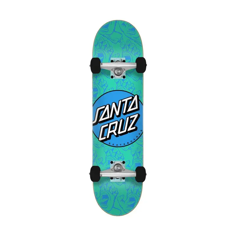Santa Cruz 7.75″ Other Dot Hands Mini Complete Skateboard