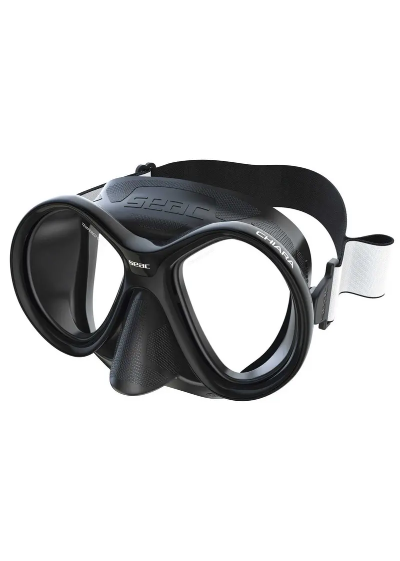 Seac Chiara Dive Mask – Ergonomic Fit, UV-Protected Lenses, Minimal Internal Volume