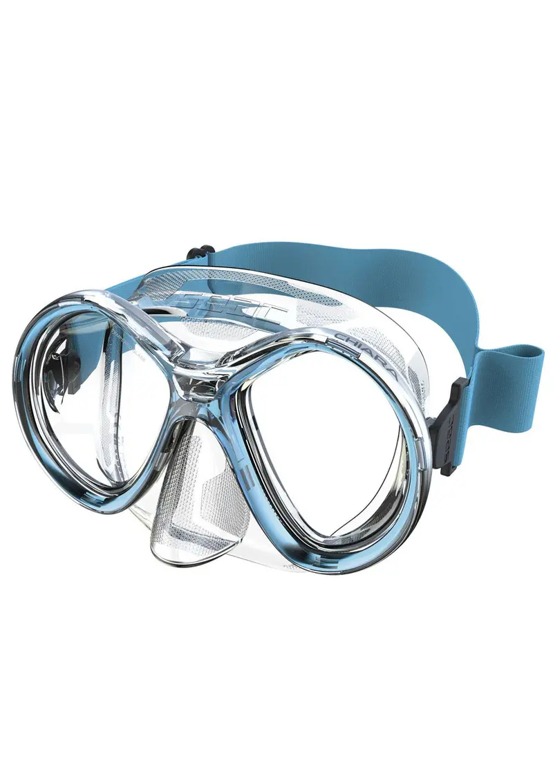 Seac Chiara Low-Volume Dive Mask – Tempered Glass, Silicone Skirt, Wide Field of View