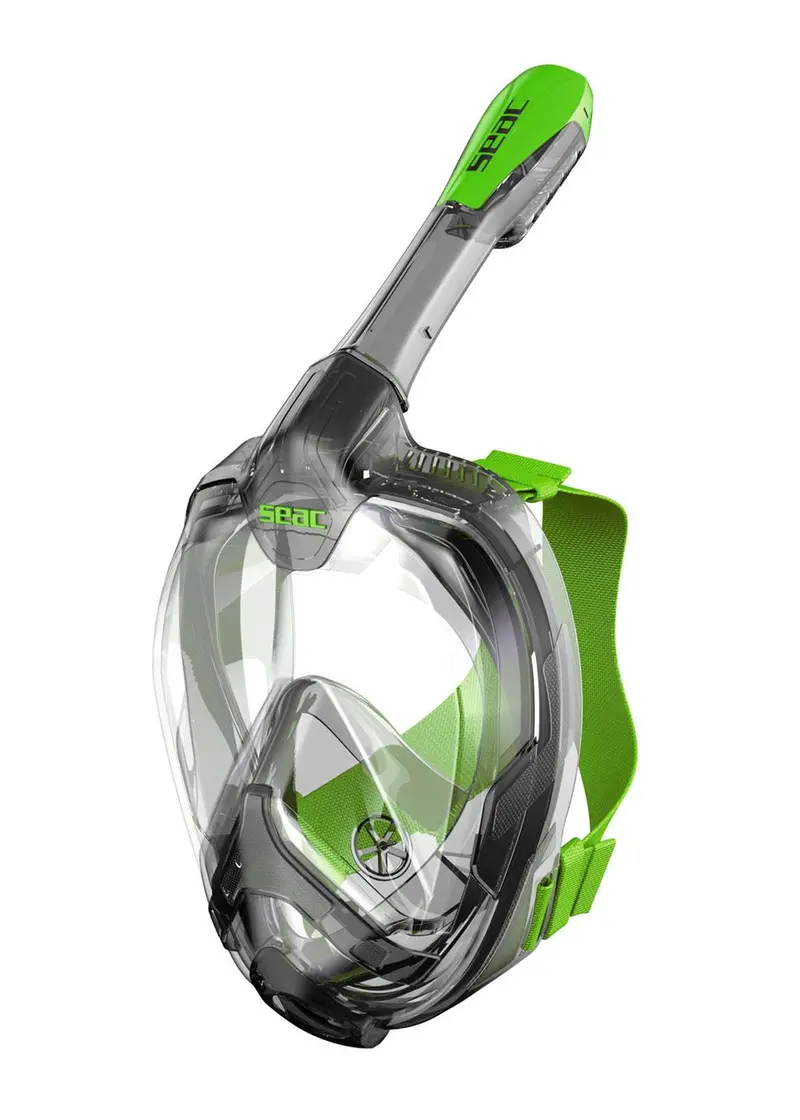 Seac Magica Full-Face Snorkel Mask – Large/XL Fit for Adults