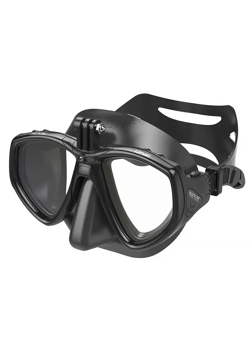 Seac One Pro Dive Mask with Integrated Action Camera Mount