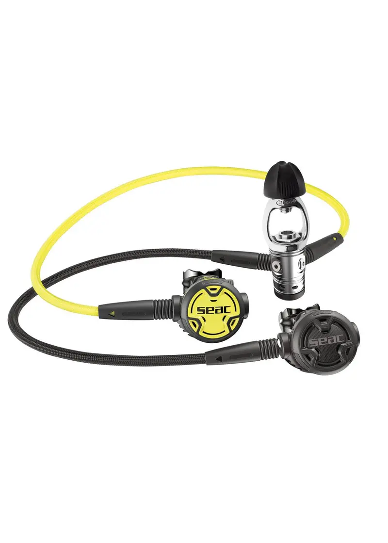 Seac PX100 230bar Yoke Regulator Set for Scuba Diving