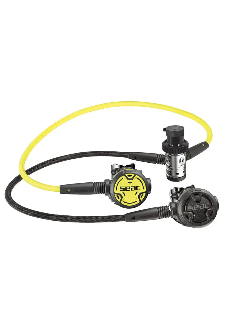Seac PX100 DIN-Compatible 230 Bar Scuba Regulator Set