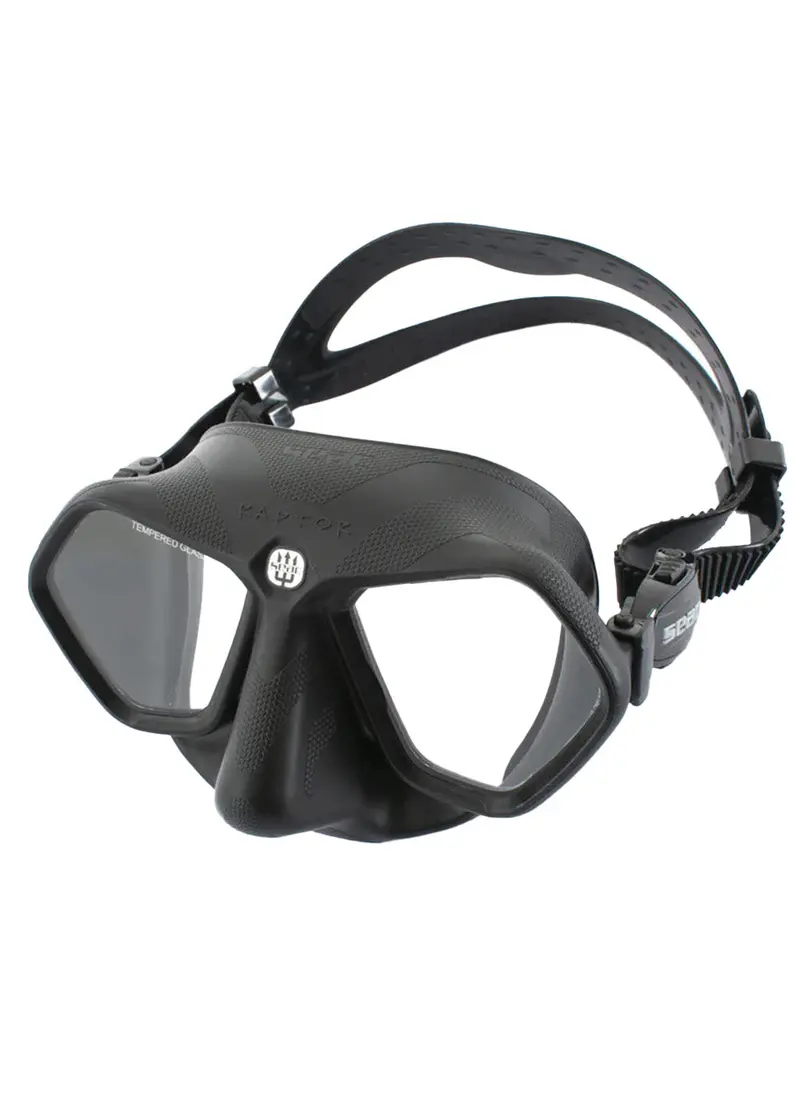 Seac Raptor Low-Volume Black Dive Mask