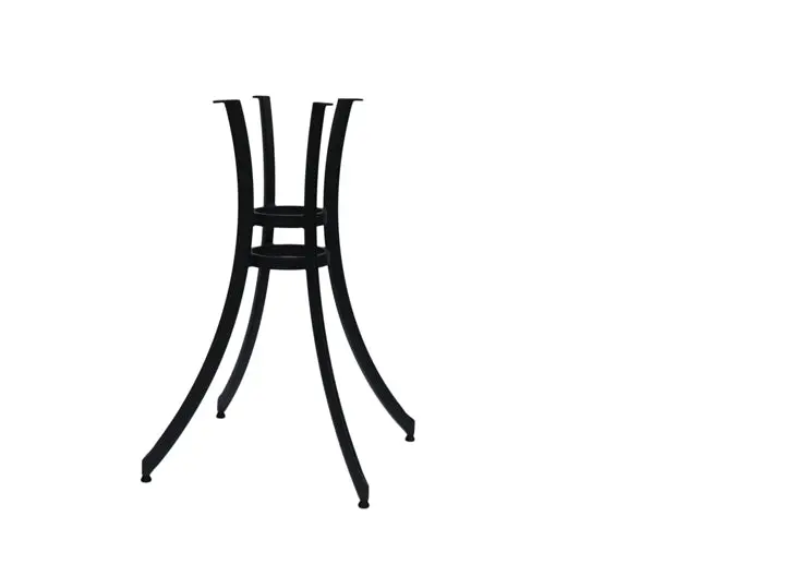 Seattle Large Bar Table Base in Onyx Finish