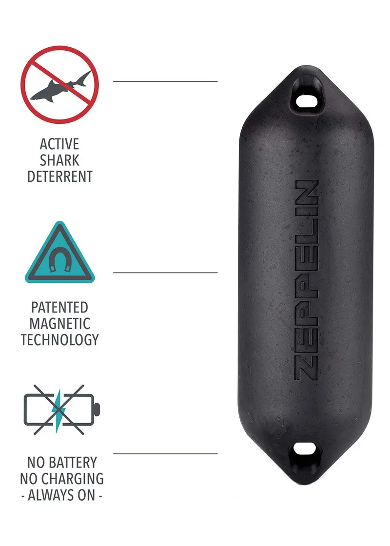 Sharkbanz Zeppelin Fishing Safety Band – Electromagnetic Shark Deterrent