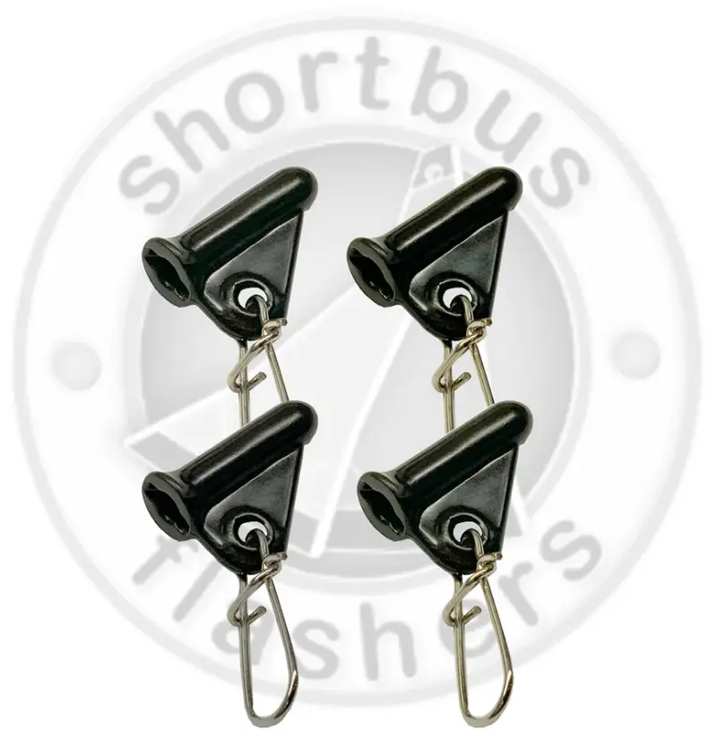Shortbus Mini Slide-N-Lock Flashers – 4-Pack