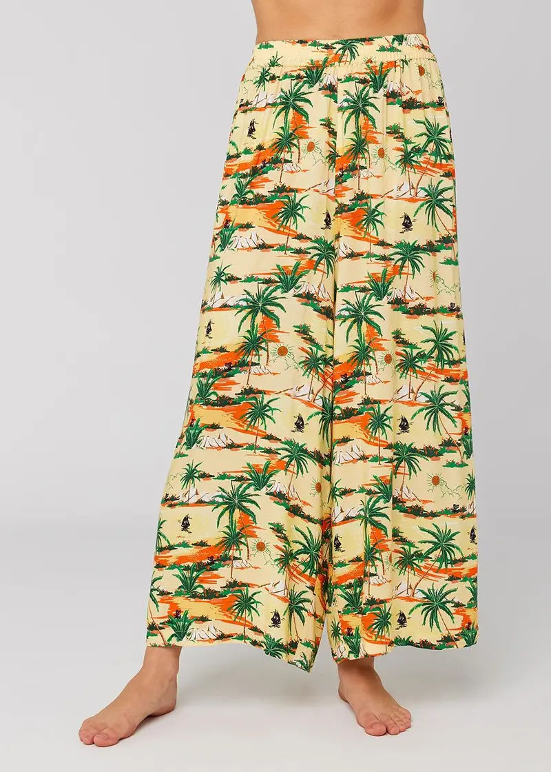Sisstr Hawaii Printed Knit Pants