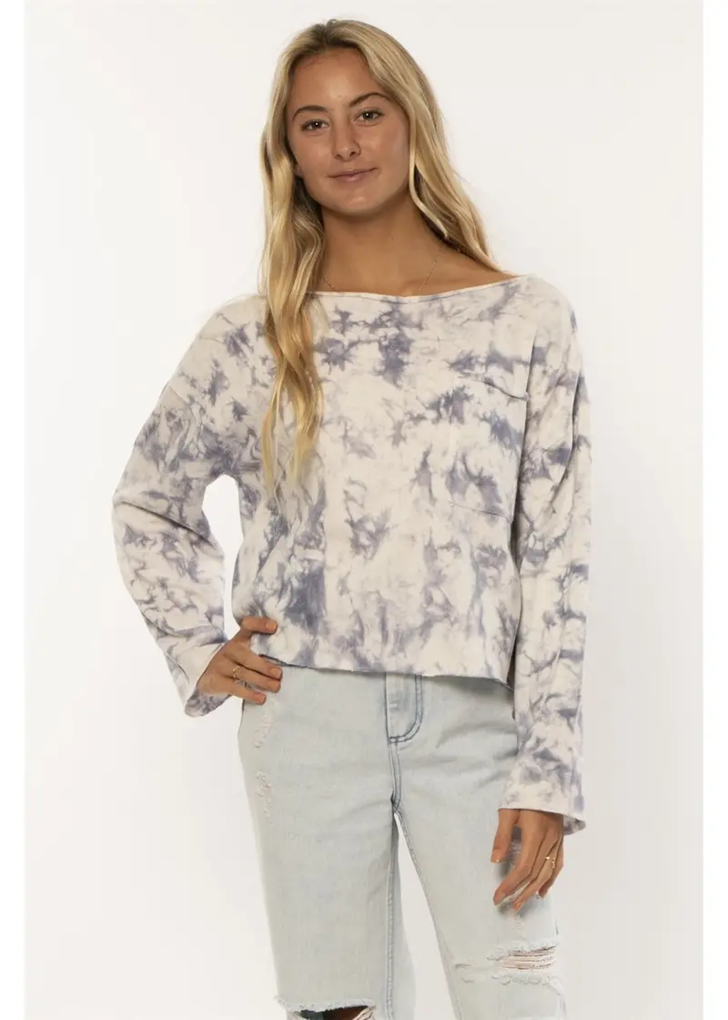 Sisstr Mars Long-Sleeve Knit Sweater Top