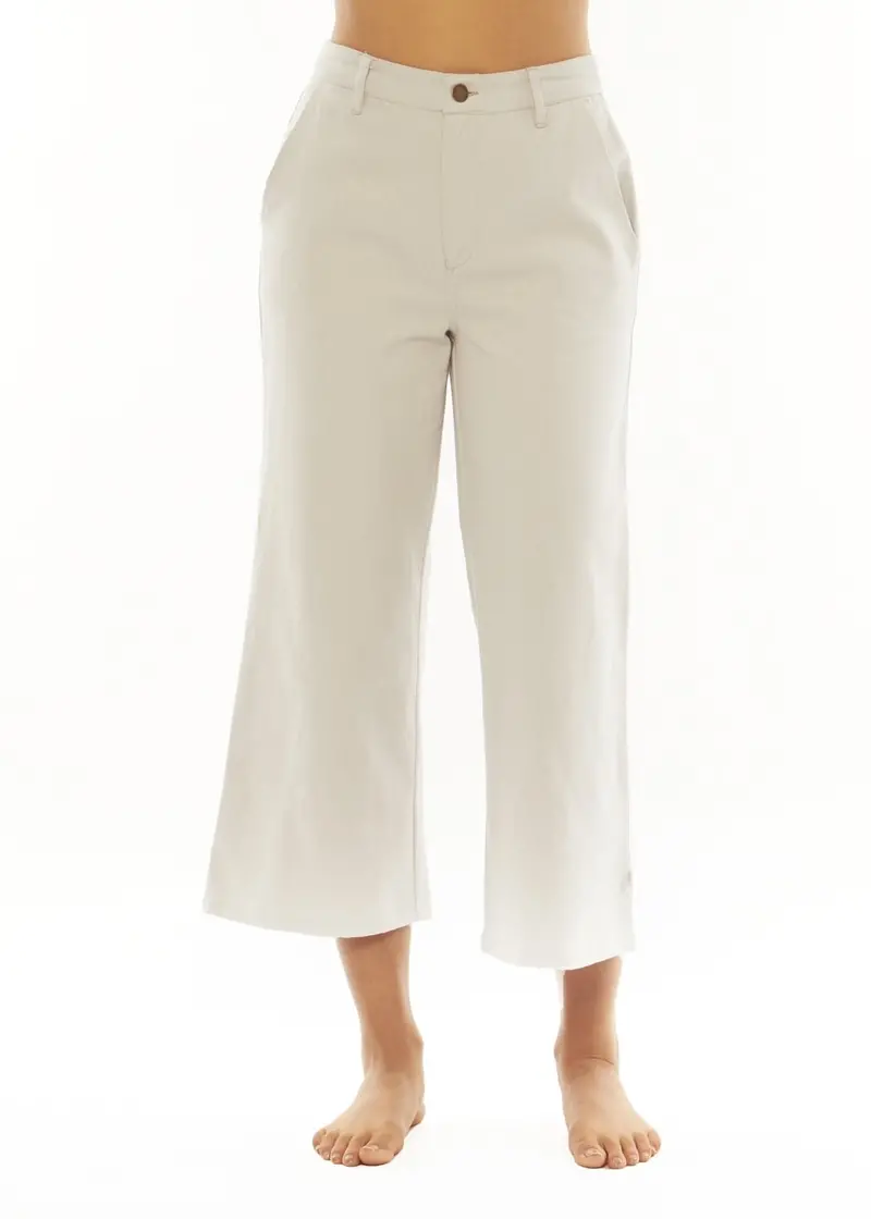 Sisstrevolution Cal Beach Linen-Blend Woven Pant