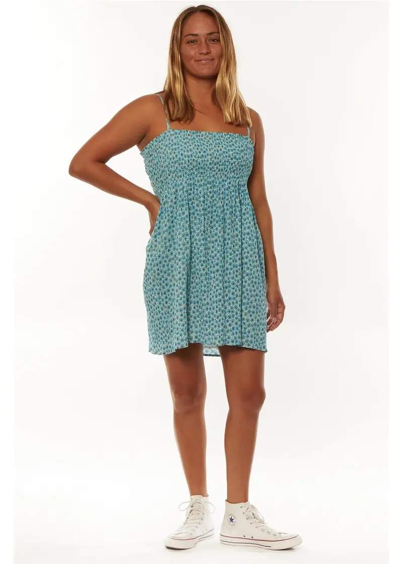 Sisstrevolution Cassi Lightweight Linen-Blend Dress