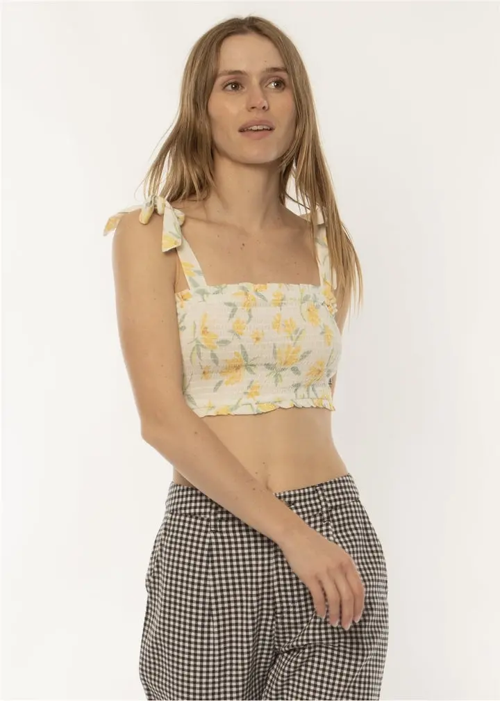 Sisstrevolution Sparrows Woven Tank Top