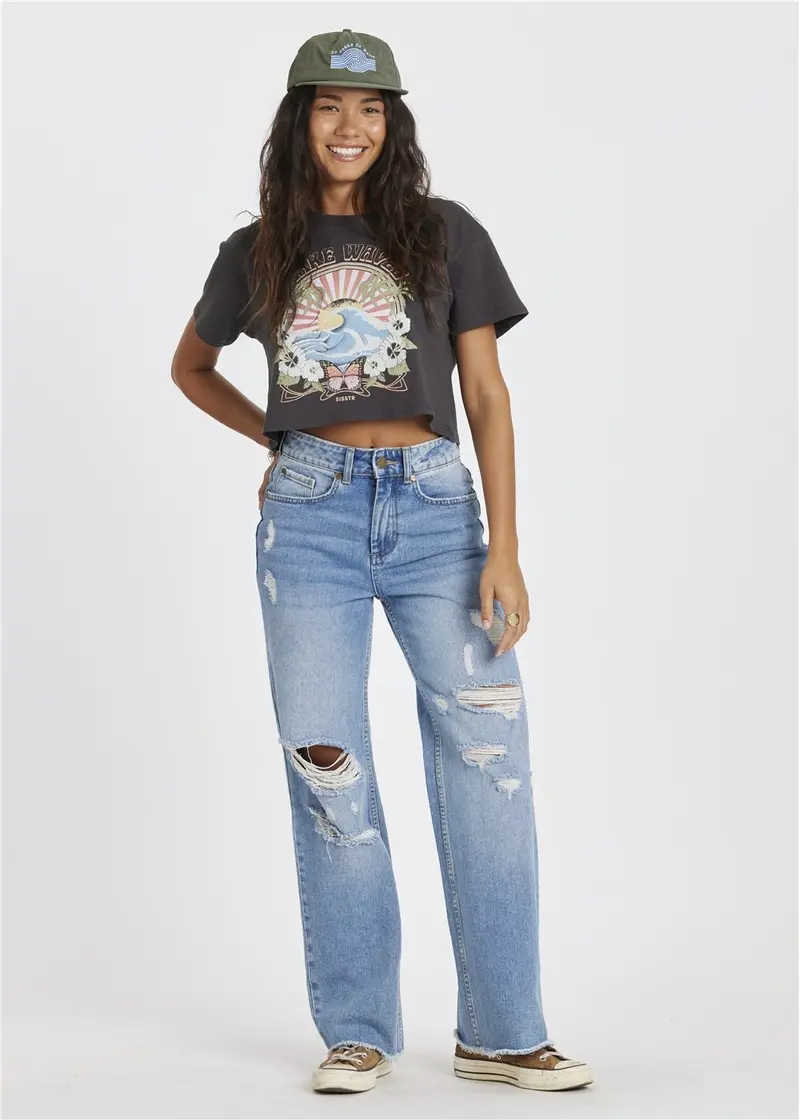 Sisstrevolution The Cruiser Cropped Knit Top