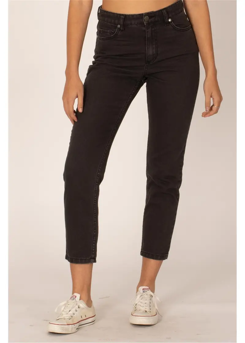 Sisstrevolution Watch Me Go Denim Woven Pants