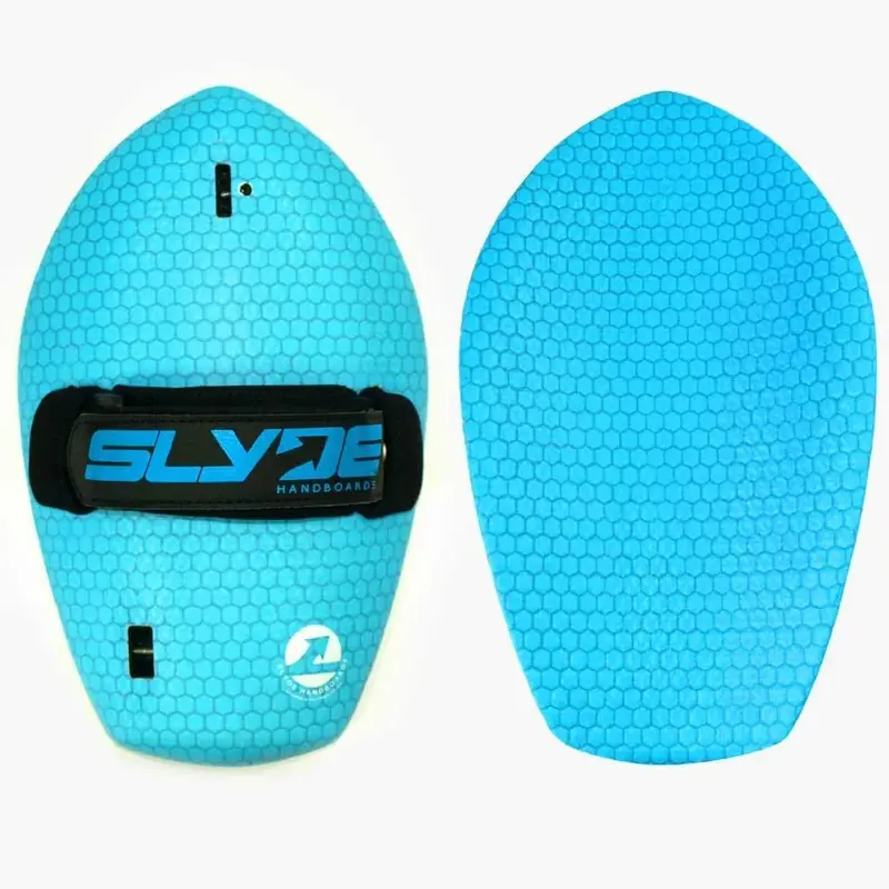 Slyde Hawaiian Bula Handboard – Hex Blue Design
