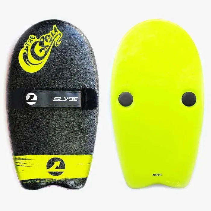 Slyde The Grom Soft-Top Handboard – Matte Black Entry-Level Model