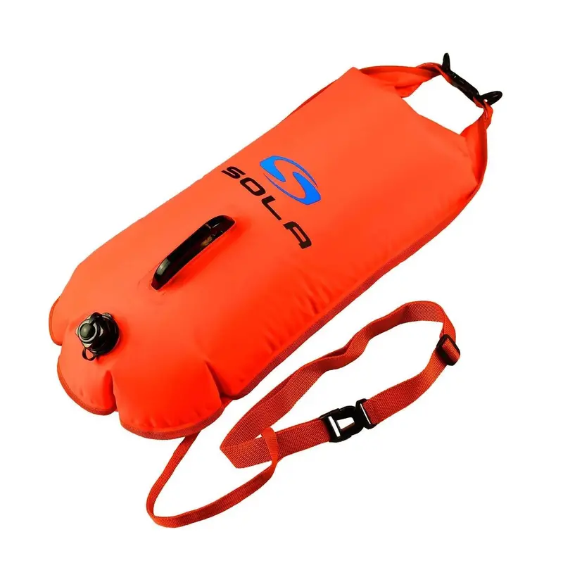 Sola Wild Swim Tow Float – 28L Double-Chamber Dry Bag Buoy for Safety & Storage