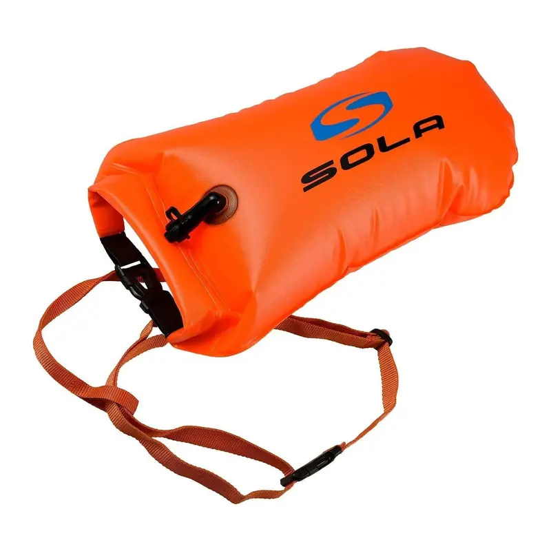 Sola Wild Swim Tow Float – Single-Chamber Dry Bag Buoy for Open Water Swimming