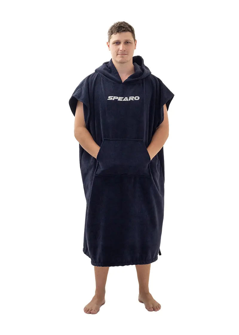Spearo Ultra-Absorbent Hooded Microfiber Poncho Towel