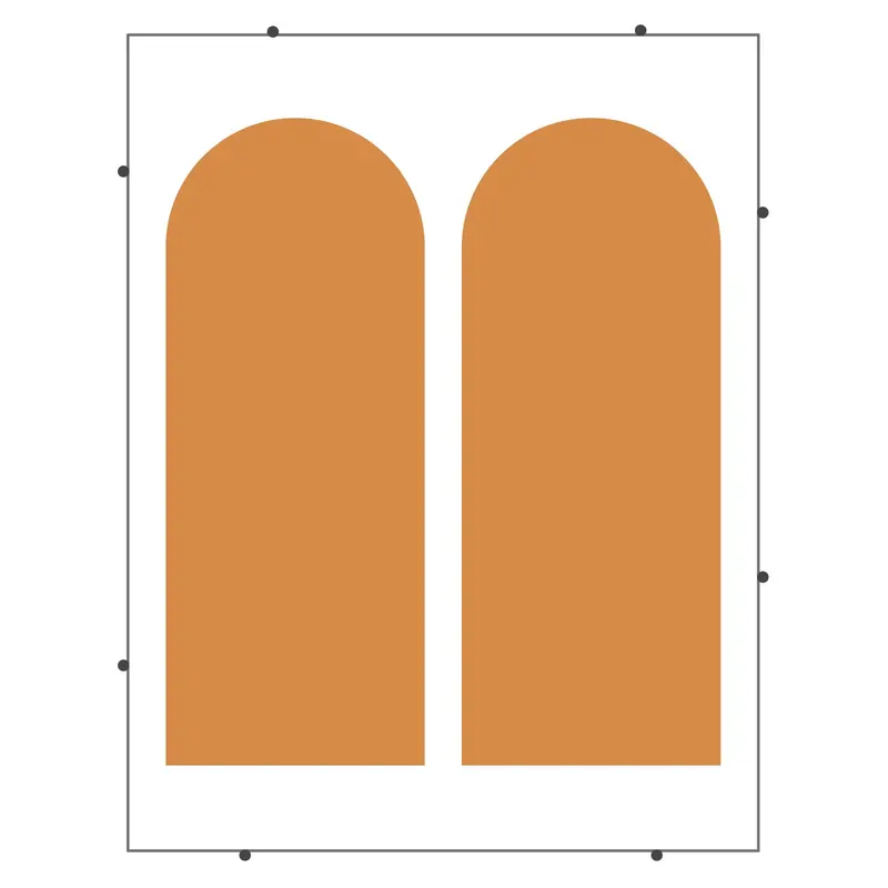 Standard #10 Arch Envelope Cards by Pinnovation
