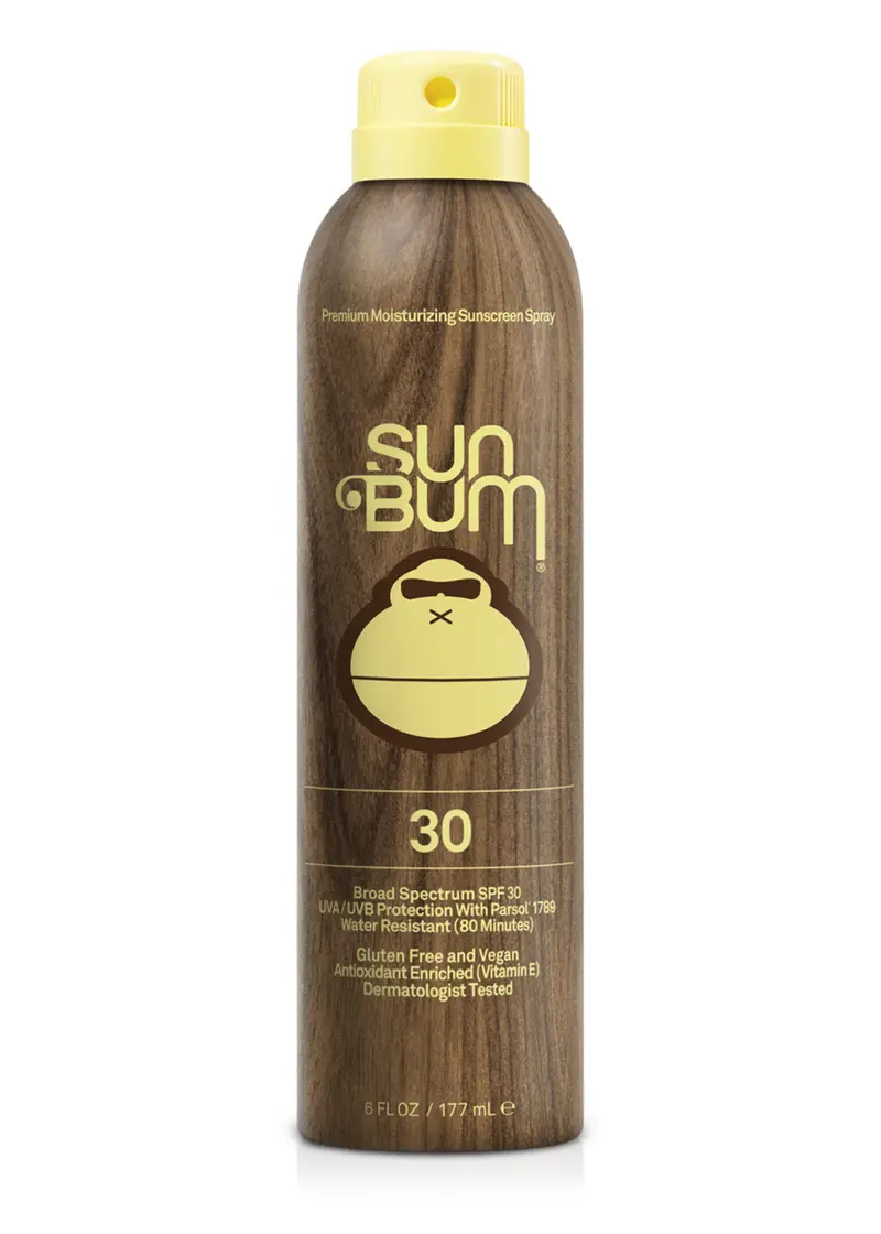 Sun Bum SPF 30 Mineral-Based Sunscreen Spray – Reef-Safe Formula