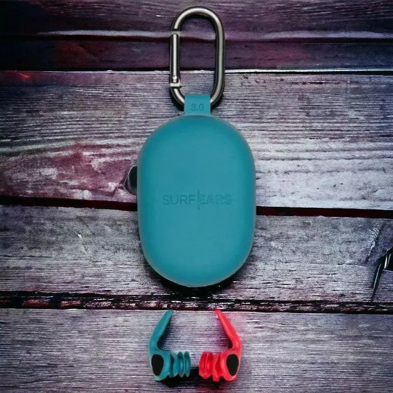 SurfEars 3.0 Waterproof Earplugs for Surfing & Water Sports