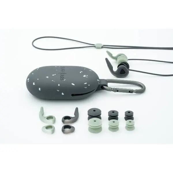 SurfEars 4.0 Swim & Surf Ear Protection – Black Sage Colour