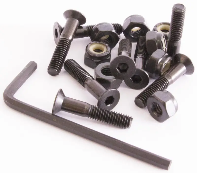 Sushi Bolts – Allen Head Skateboard Hardware Pack (8 pcs)