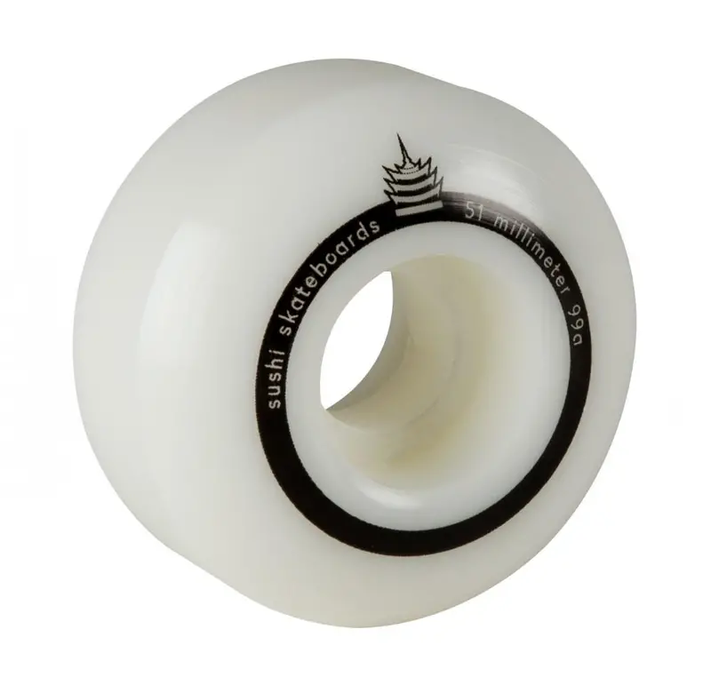 Sushi Pagoda Team V2 White 54mm Skate Wheels