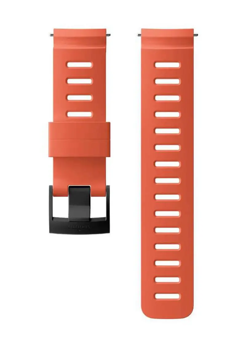 Suunto D5 Coral and Black Medium Silicone Strap Kit