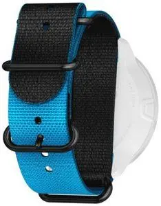 Suunto D5 Large Zulu Textile Strap – Blue & Black