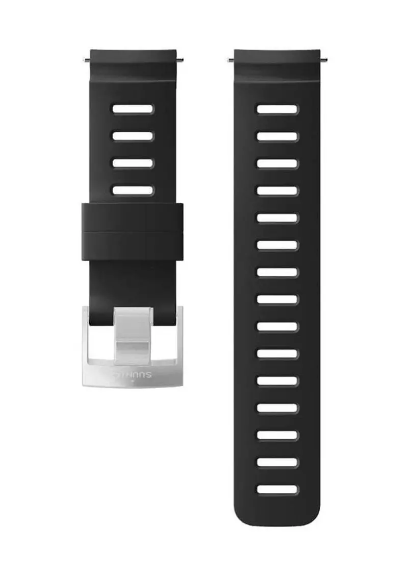 Suunto D5 Medium Silicone Watch Strap Kit – Black & Steel