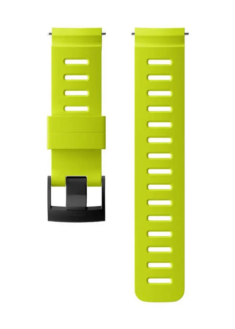 Suunto D5 Medium Silicone Watch Strap Kit – Lime & Black