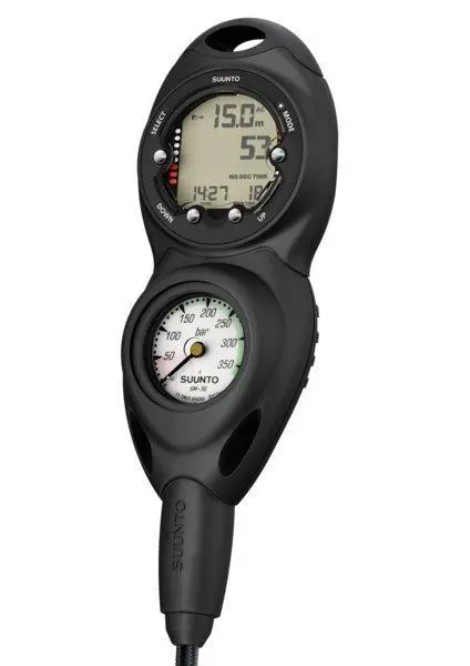 Suunto Zoop Novo Inline 300 Console Dive Computer – Digital Depth & Time Display