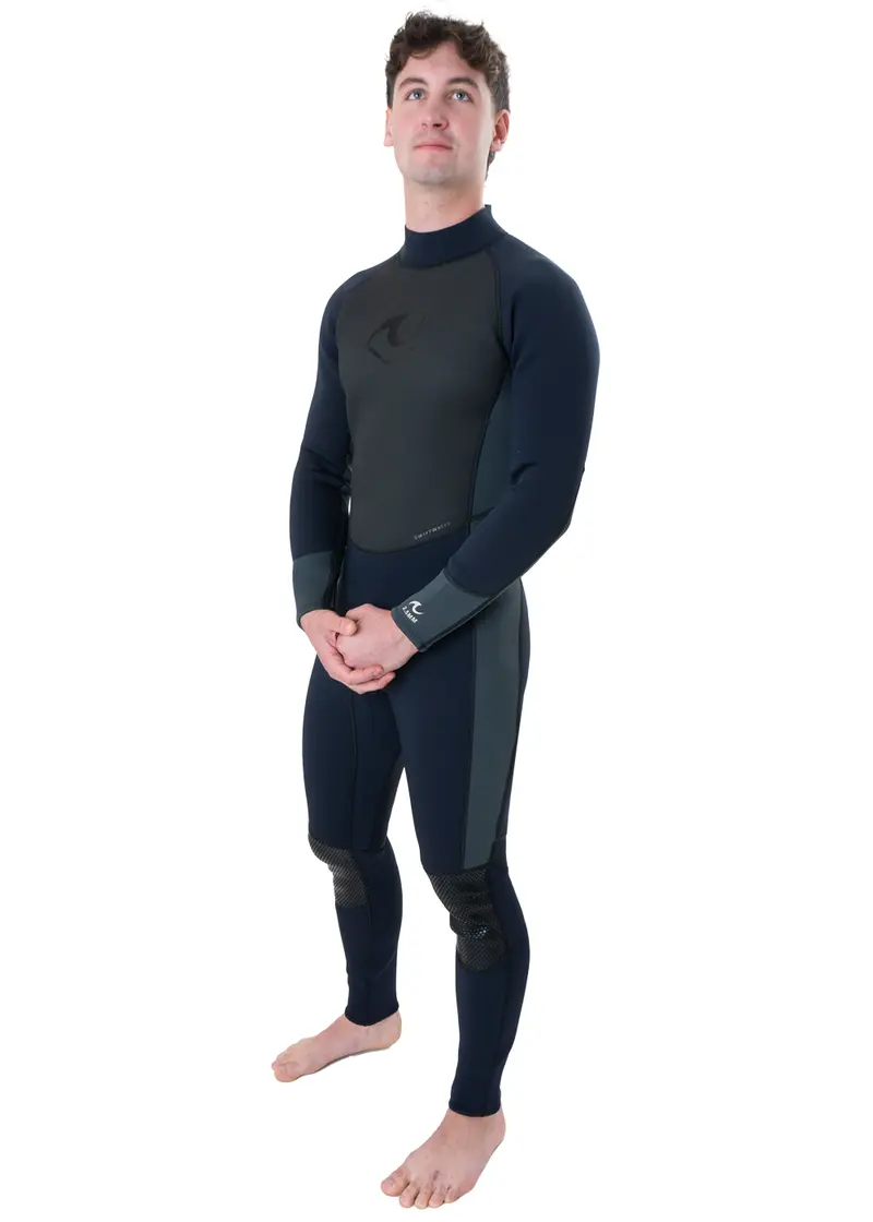 Swiftwater Men’s 2.5mm Back-Zip Full Wetsuit – Lightweight Steamer